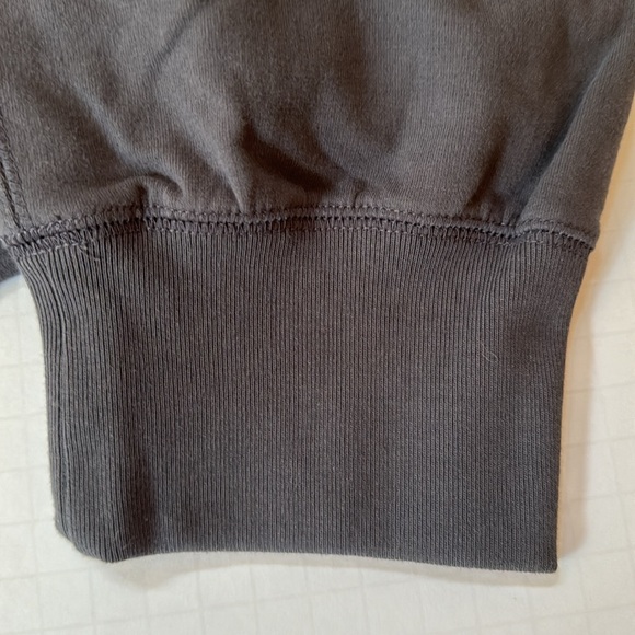 PINK Gym Pant Gray Elastic Cuffs & Waistband with Drawstring White Graphics - Picture 6 of 10